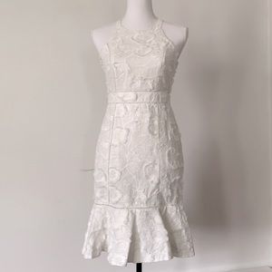 INC white embroidered dress, XS. Free shipping! 🌸